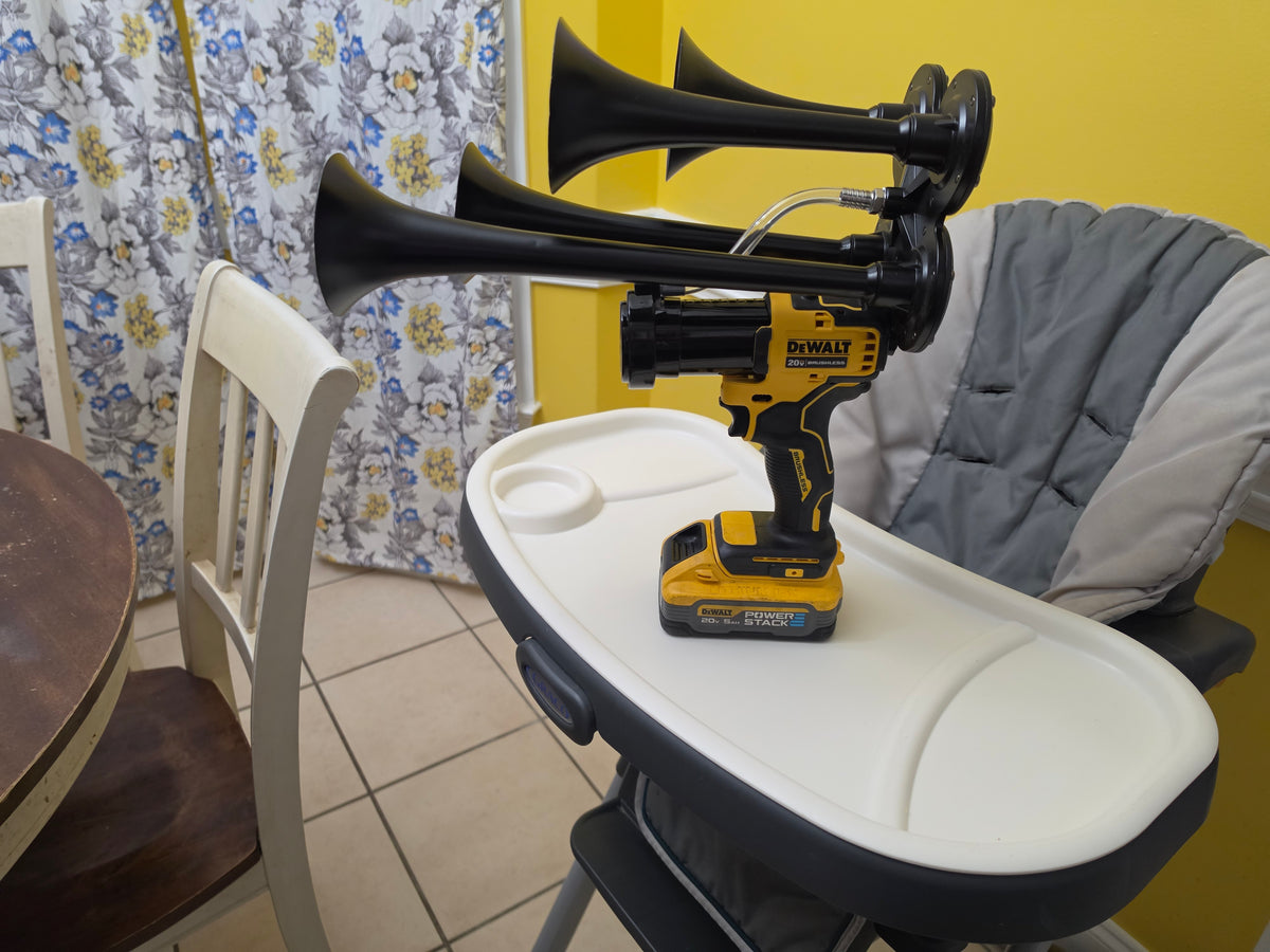 DeWalt 20V Quad Trumpet Air Horn