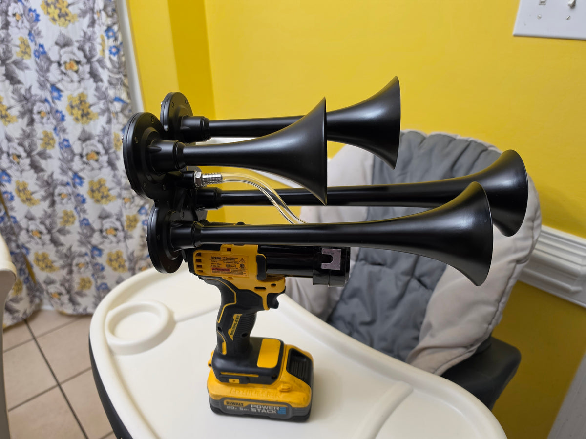 DeWalt 20V Quad Trumpet Air Horn